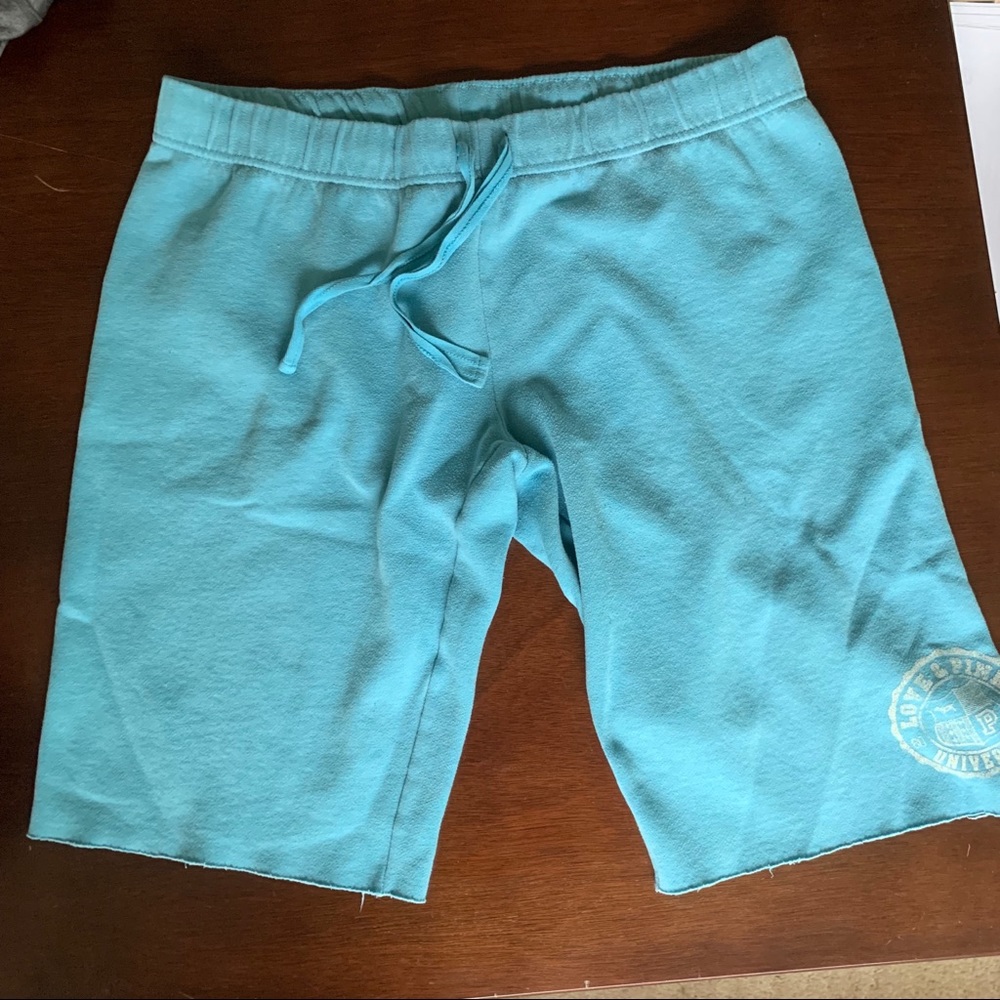 Victoria’s Secret Pink Cut Off Sweat Shorts